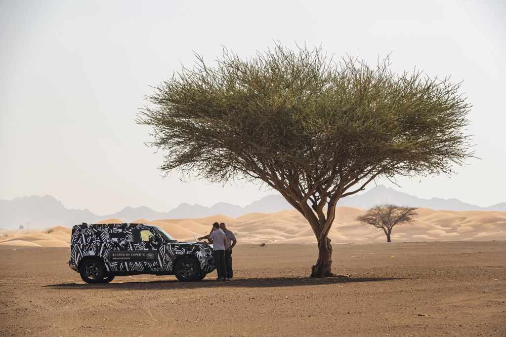The new Land Rover Defender 