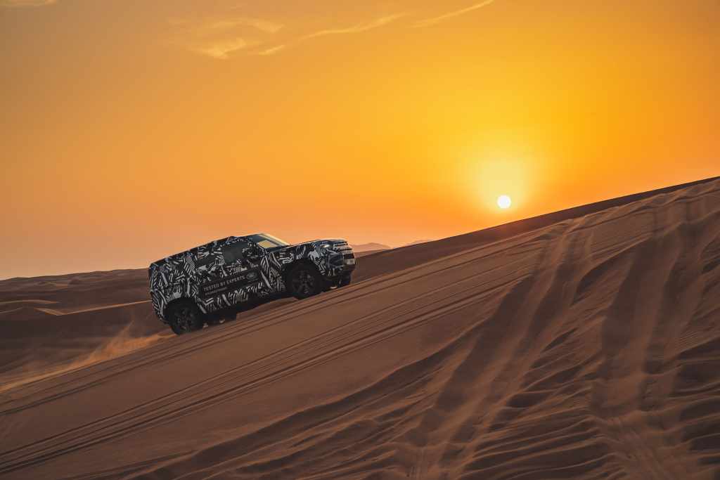 The new Land Rover Defender 