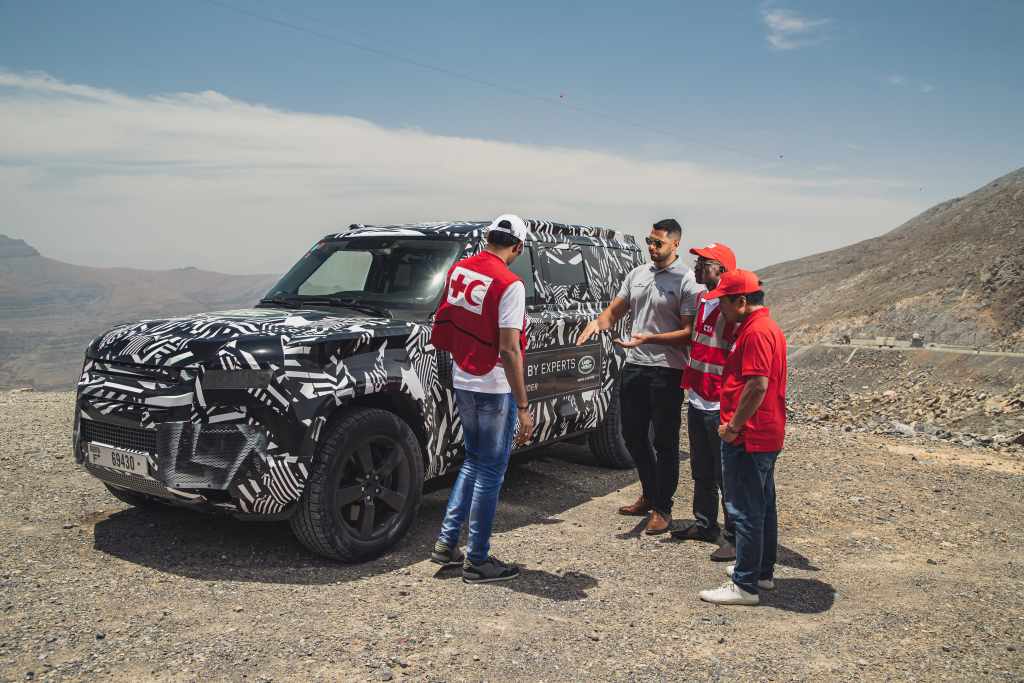The new Land Rover Defender 