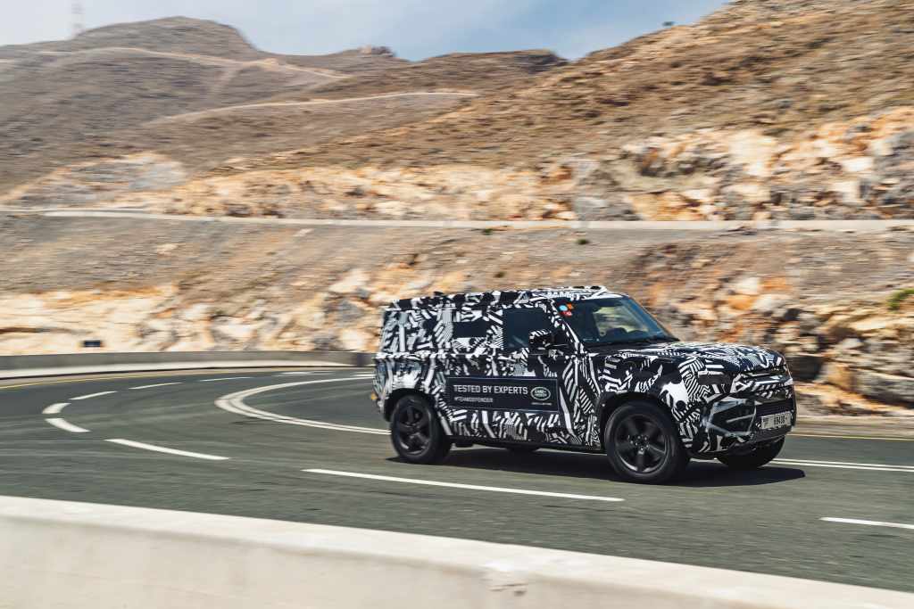 The new Land Rover Defender 