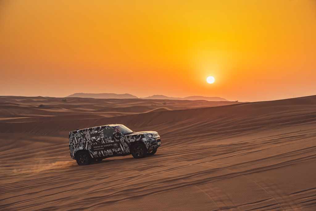 The new Land Rover Defender 