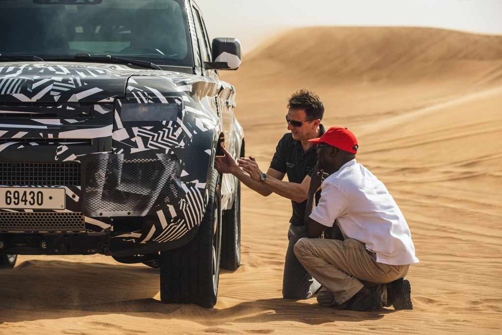 The new Land Rover Defender 