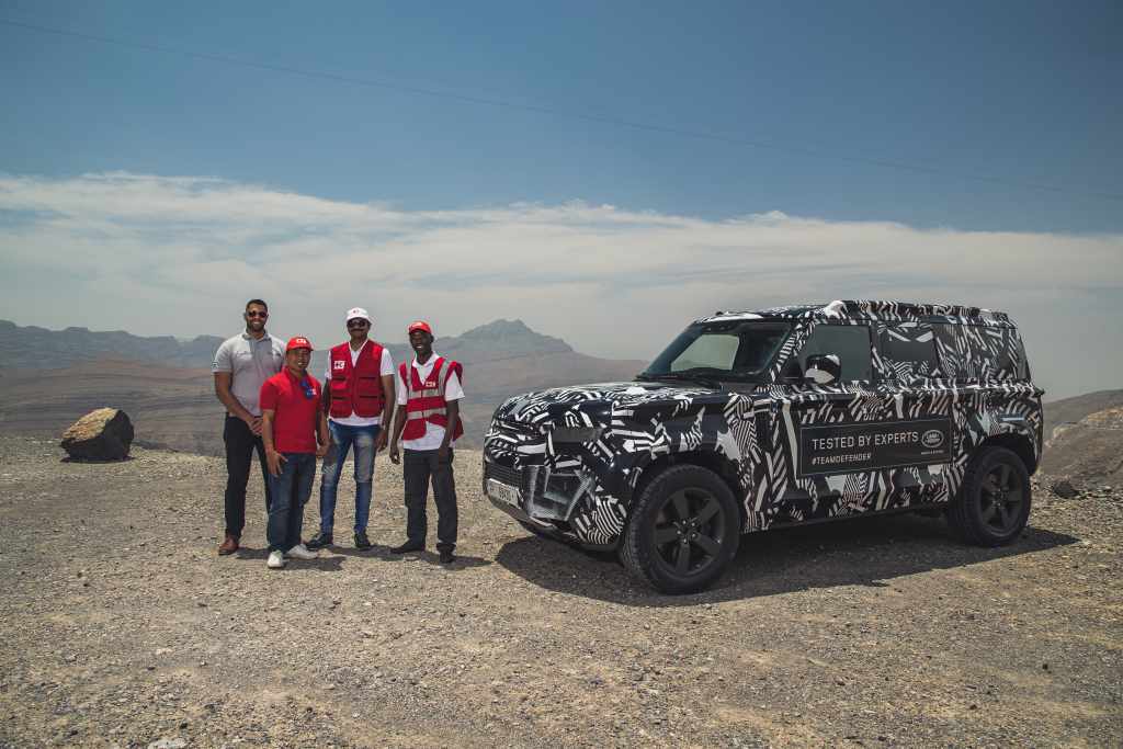 The new Land Rover Defender 
