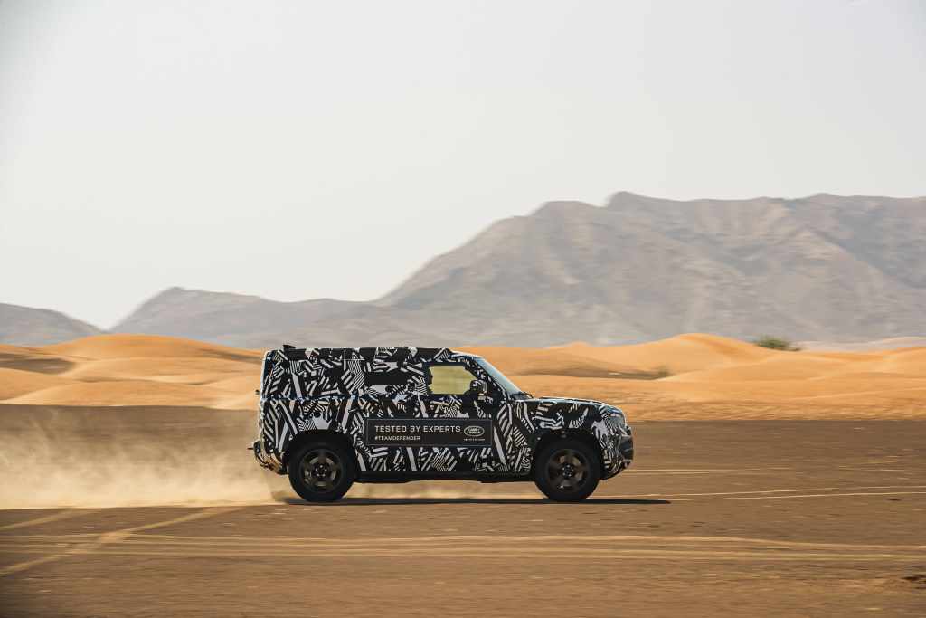 The new Land Rover Defender 