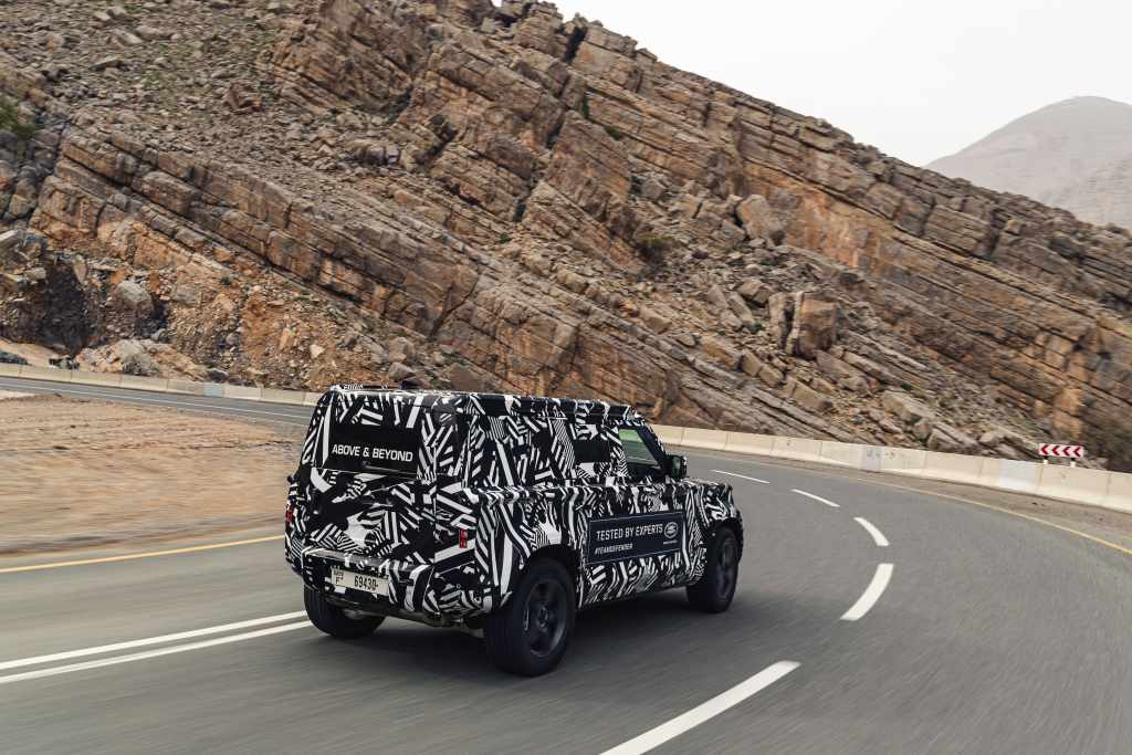 The new Land Rover Defender 