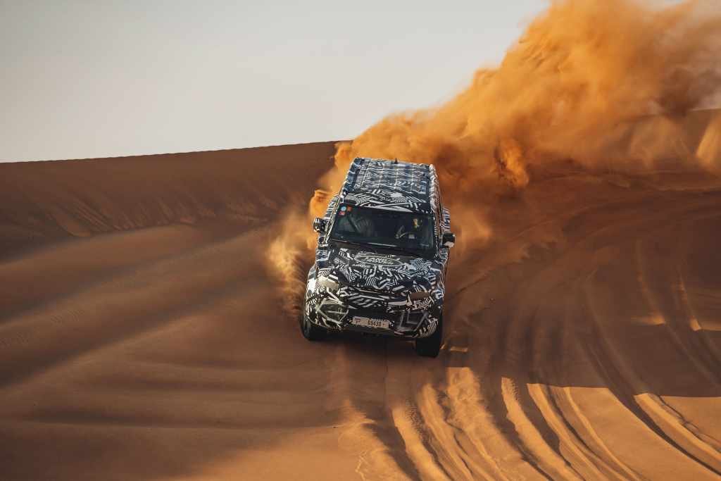 The new Land Rover Defender 