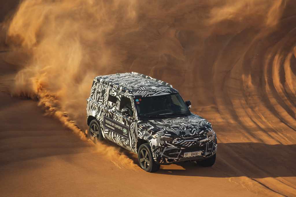 The new Land Rover Defender 