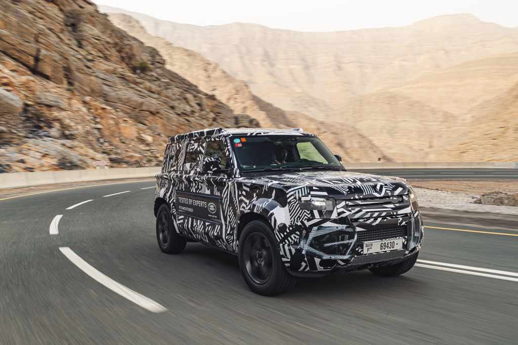 The new Land Rover Defender 