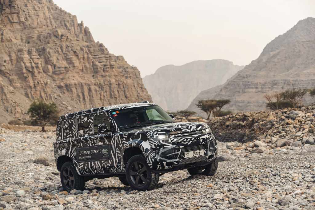 The new Land Rover Defender 