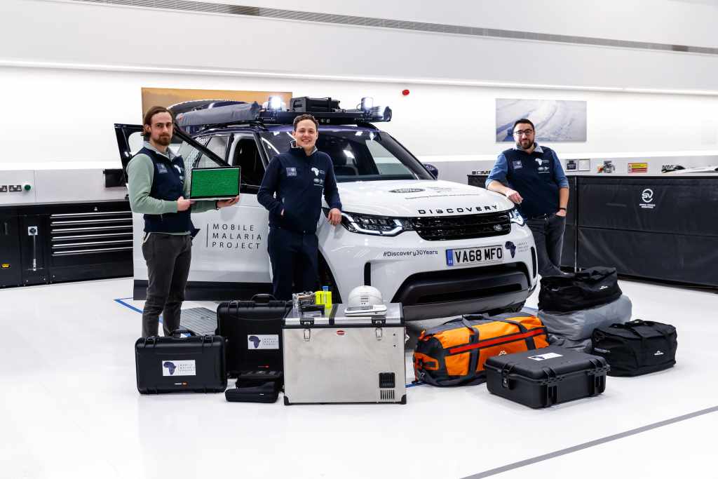  Land Rover Discovery powers mobile malaria research