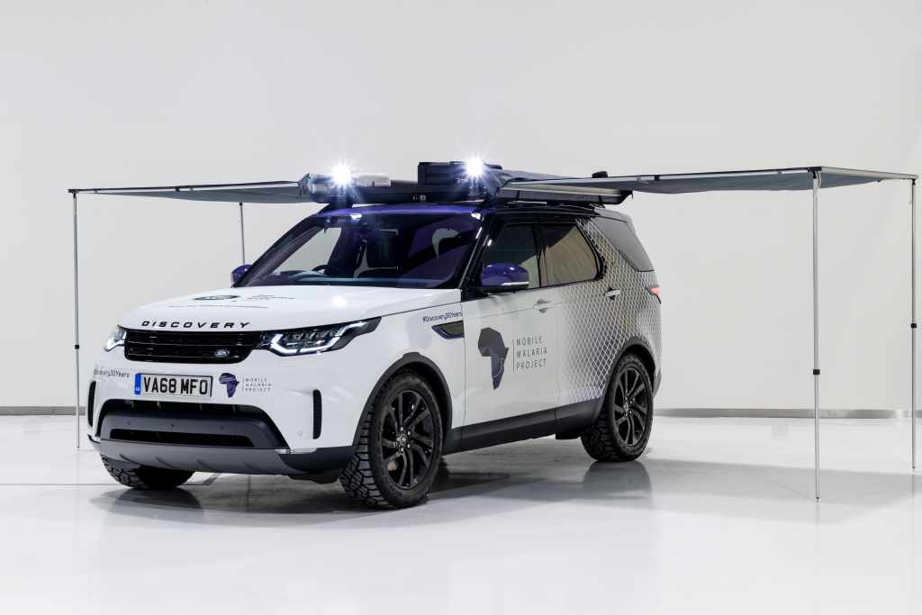  Land Rover Discovery powers mobile malaria research
