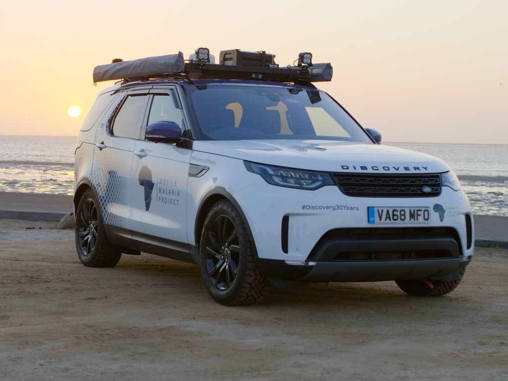  Land Rover Discovery powers mobile malaria research