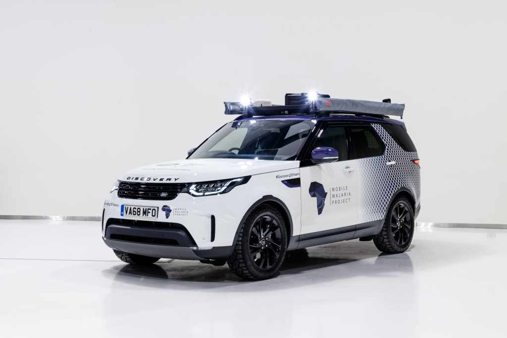  Land Rover Discovery powers mobile malaria research
