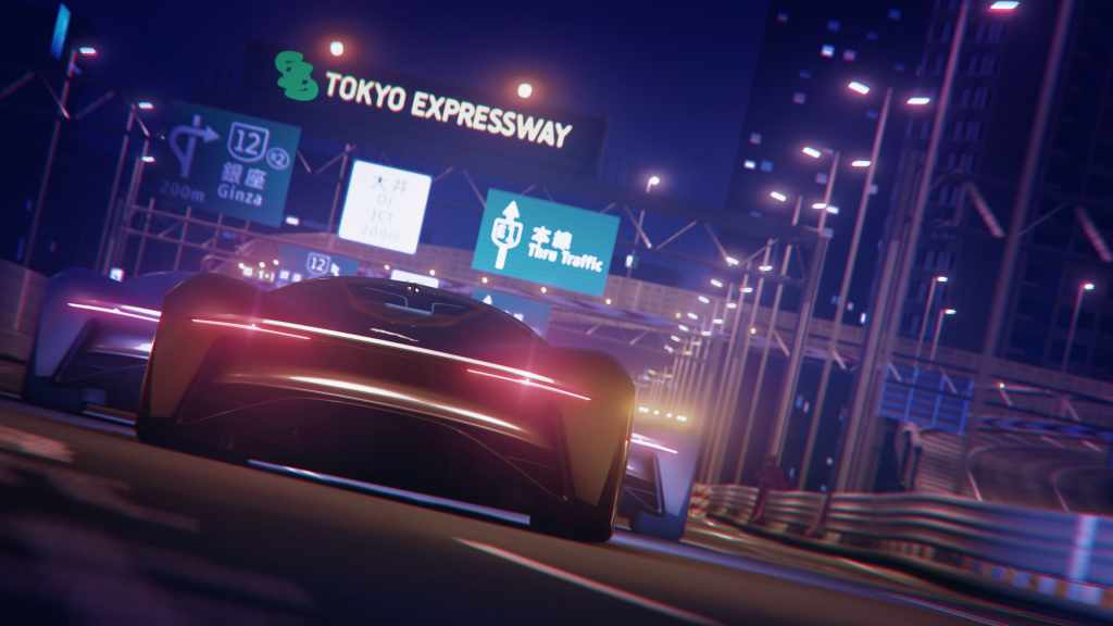 Jaguar Vision Gran Turismo Coupe - Scape Tokyo