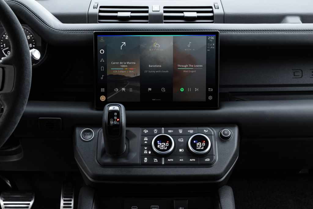 INTERIOR – THE LAND ROVER DEFENDER AND AMAZON ALEXA