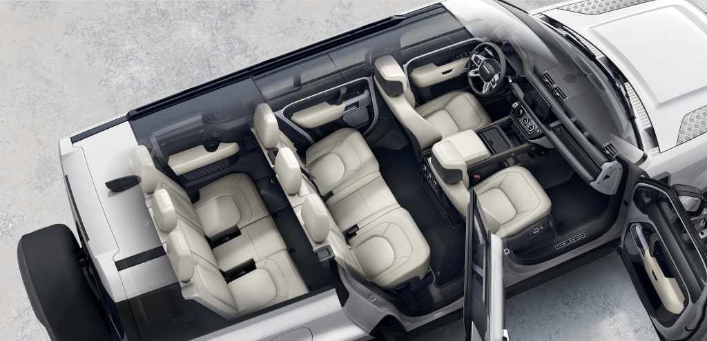 2023 Land Rover Defender 130 interior