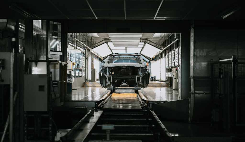 JLR Halewood Paint Shop