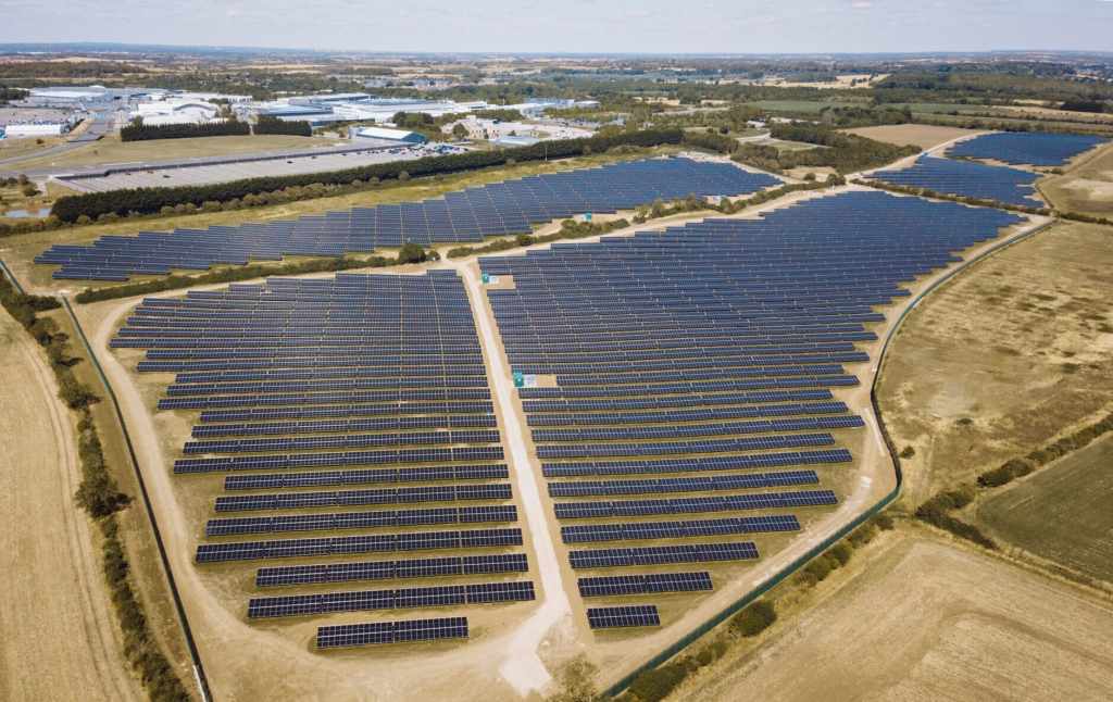 JLR Gaydon solar farm