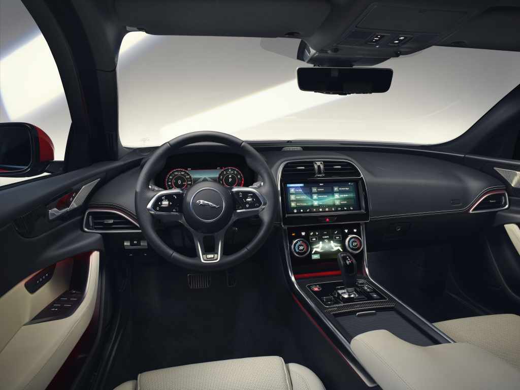 Nouvelle Jaguar XE: intérieur