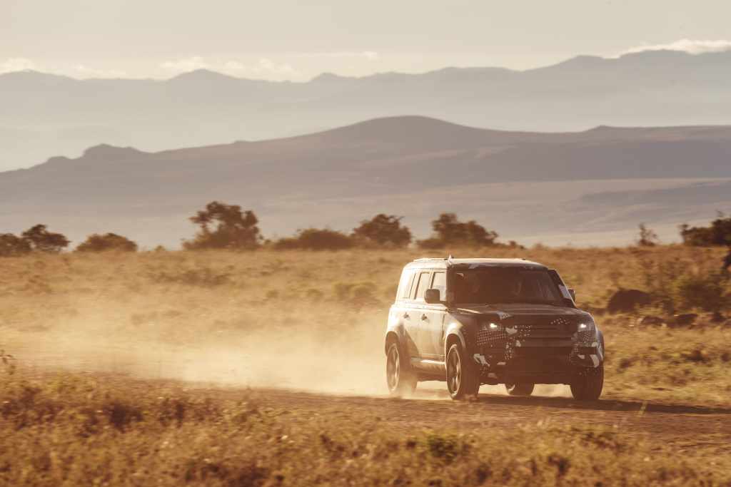 New Defender undergoes testing in Kenya