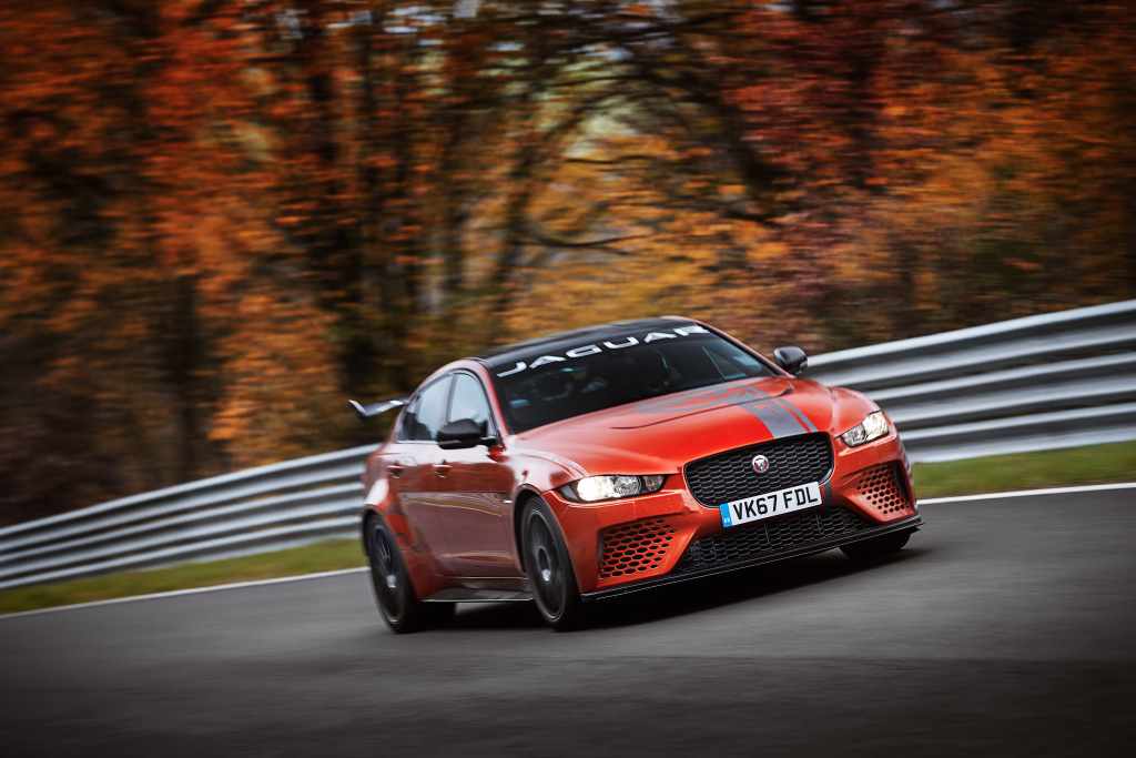 JAGUAR XE SV PROJECT 8 IS WORLD'S FASTEST SALOON CAR, WITH RECORD