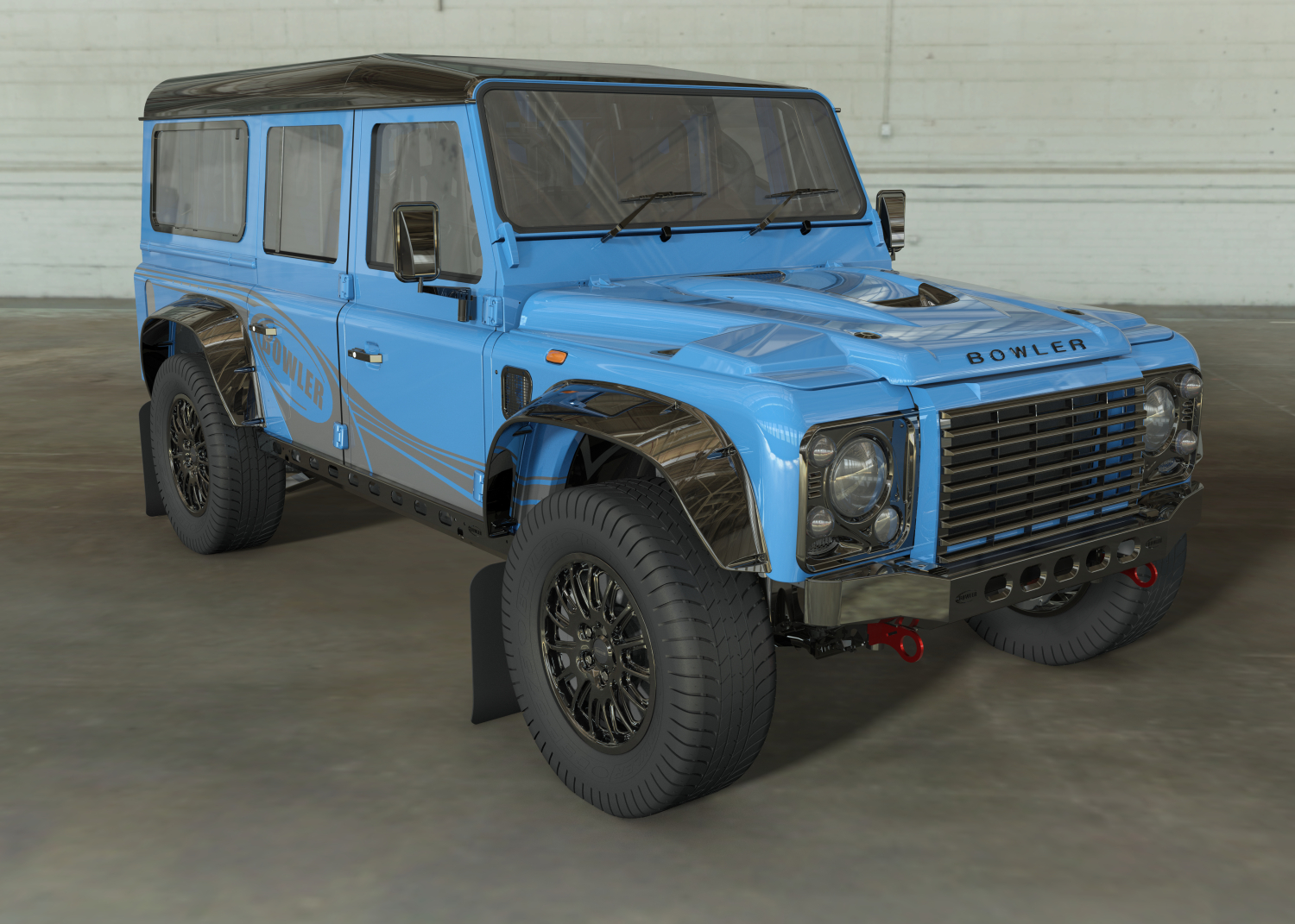 LAND ROVER GRANTS BOWLER A LICENCE TO USE ICONIC SHAPE