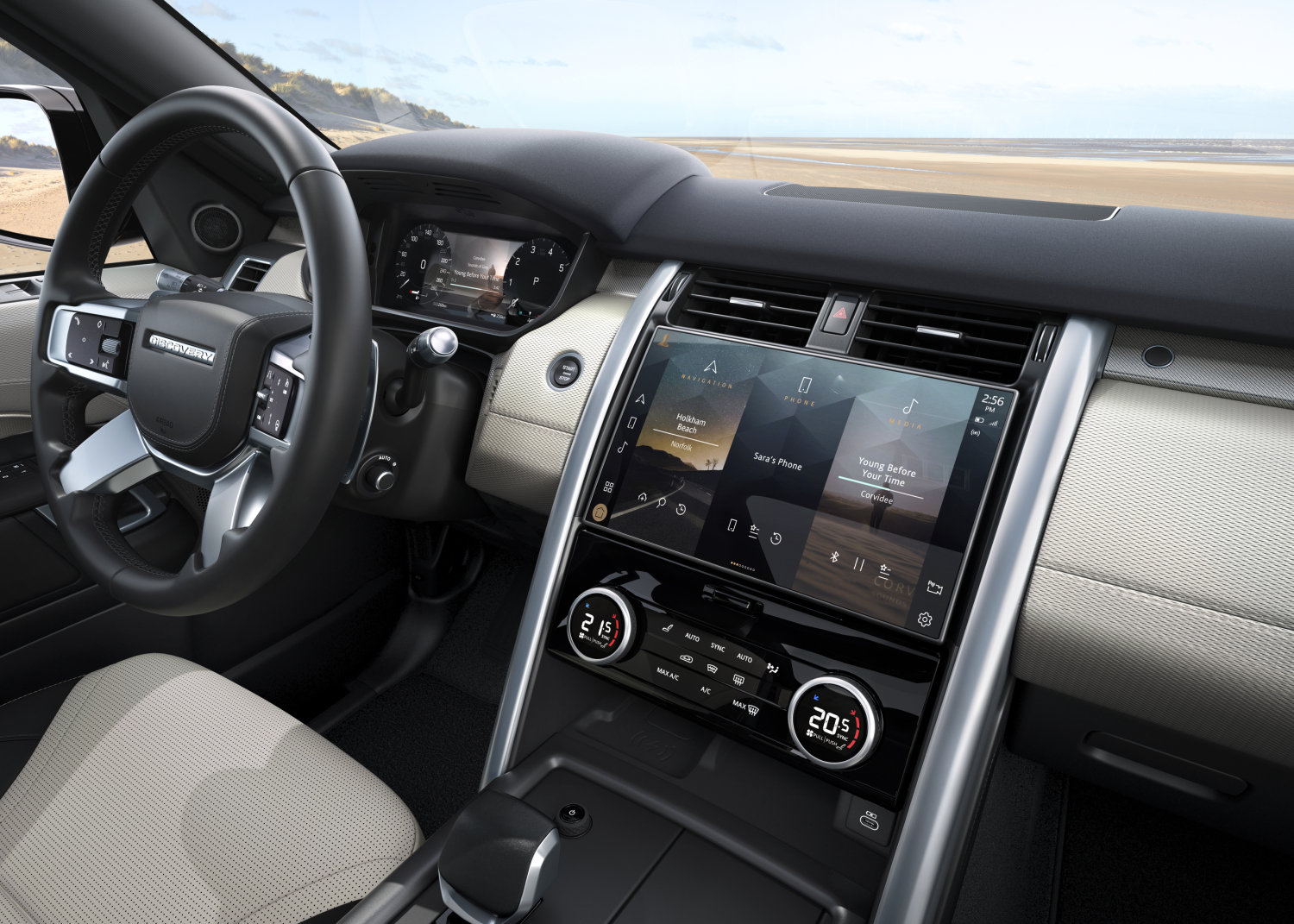 Neuer Land Rover Discovery R-Dynamic - Interieur Bilder