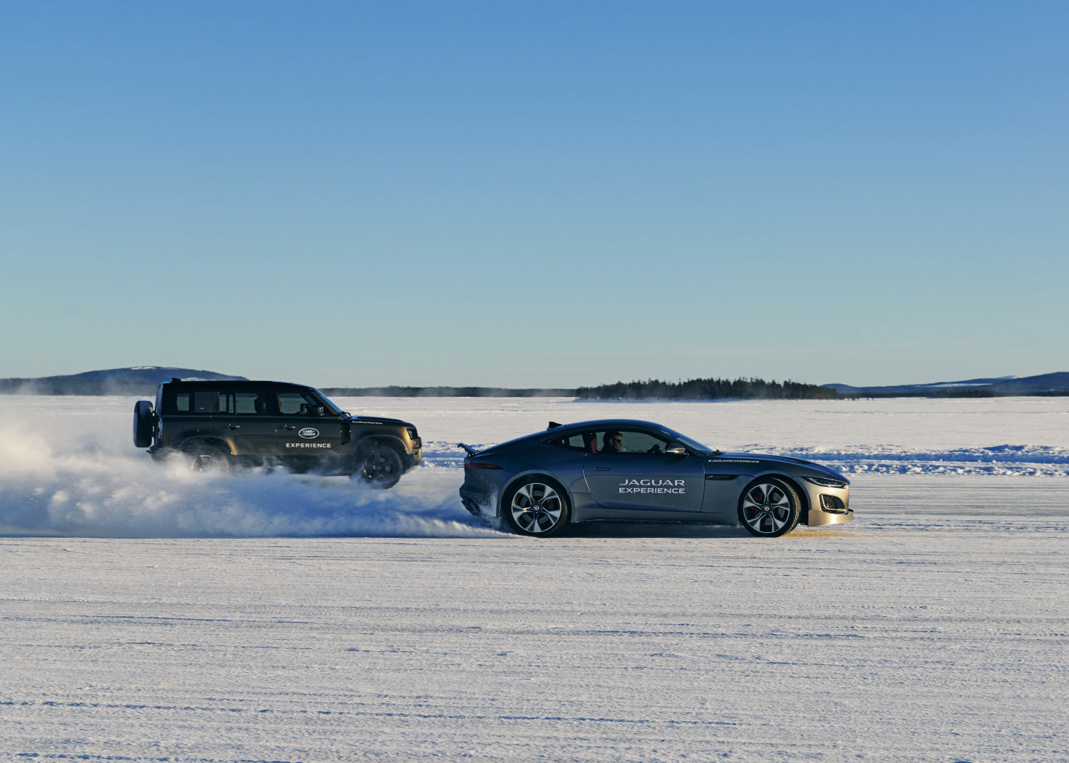 ULTIMATE ARCTIC ADVENTURES ON ICE WITH JAGUAR AND LAND ROVER