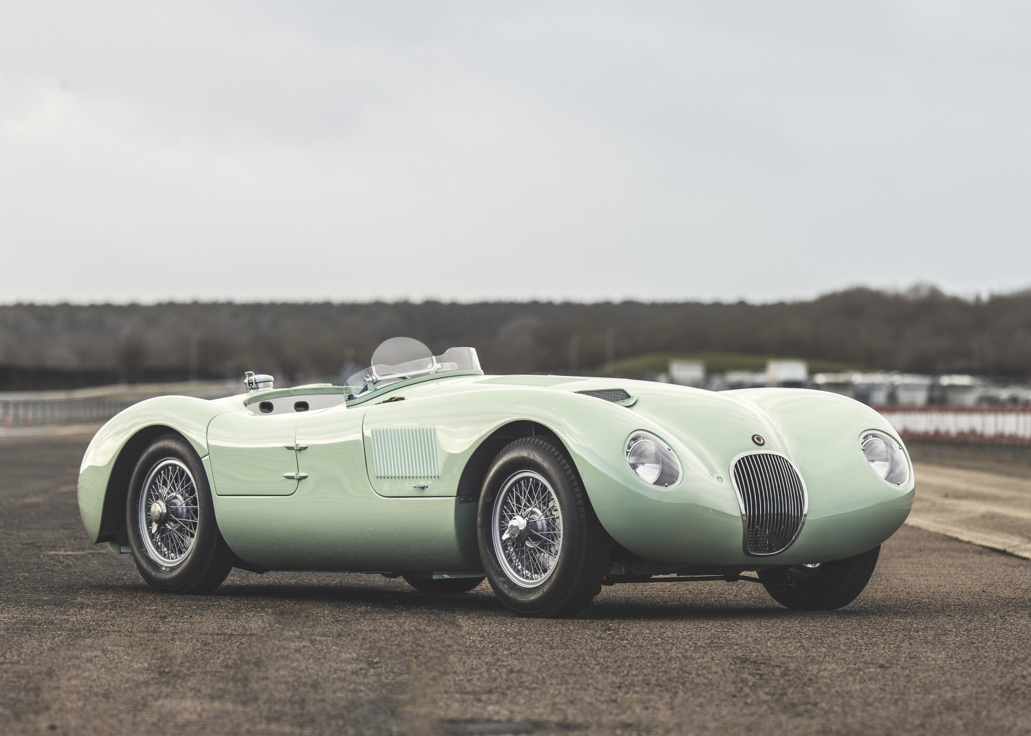 FIRST PRODUCTION JAGUAR C-TYPE CONTINUATION READY FOR CUSTOMER DELIVERY ON LANDMARK ANNIVERSARY