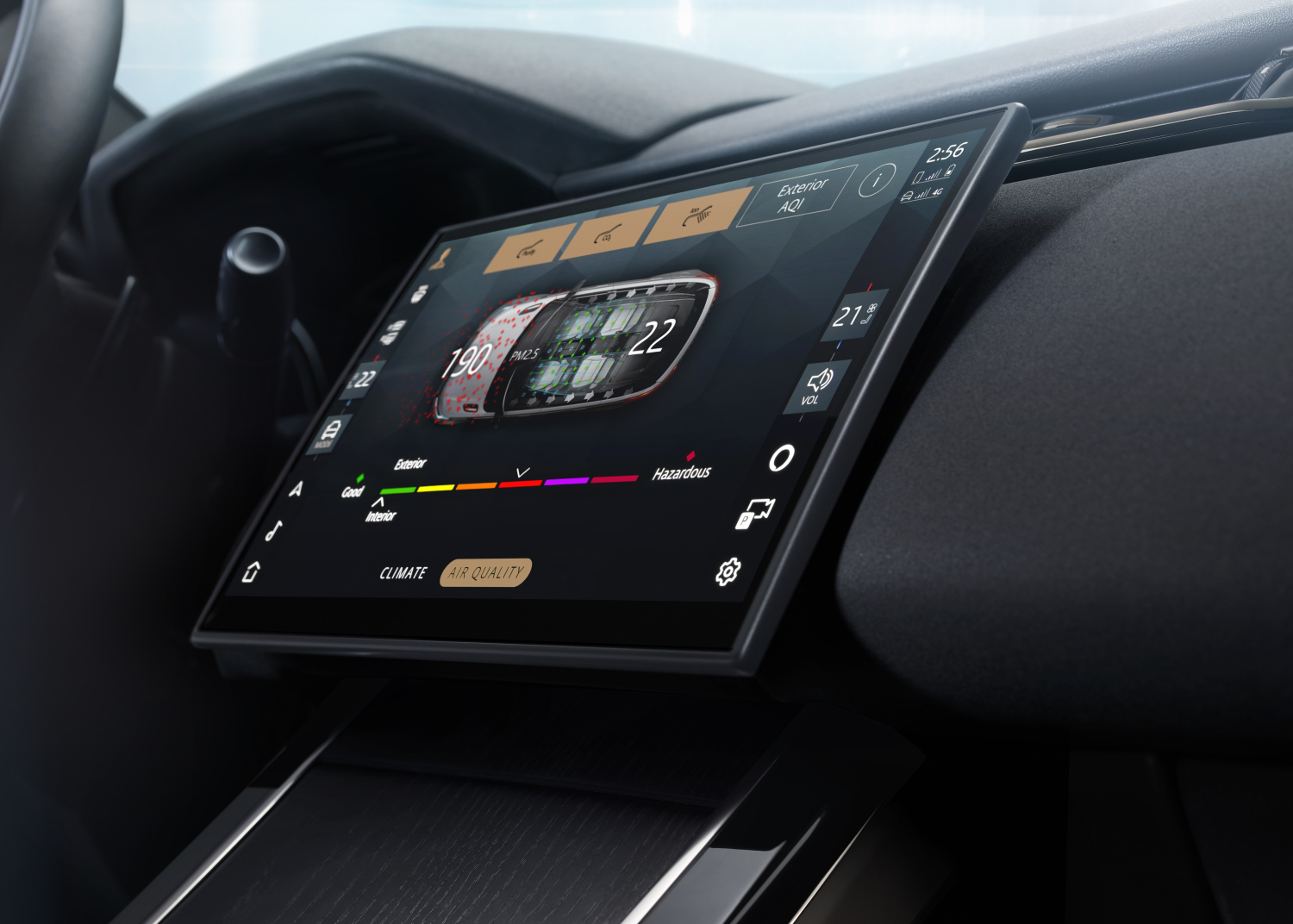 INTERIOR - NEW RANGE ROVER VELAR