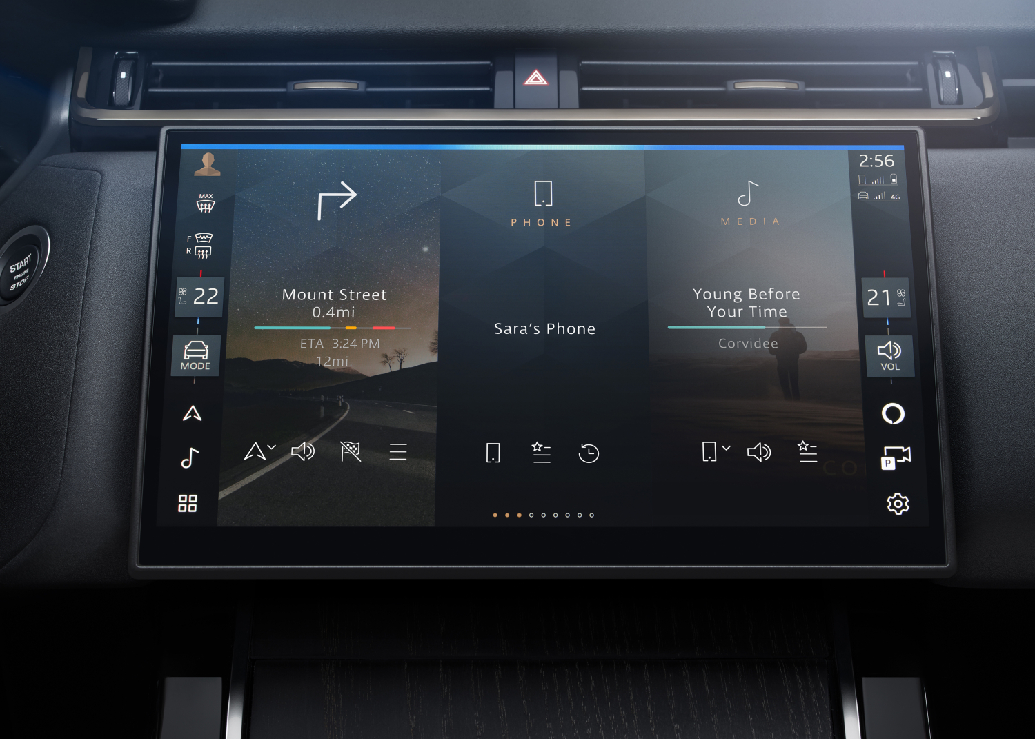 INTERIOR - NEW RANGE ROVER VELAR