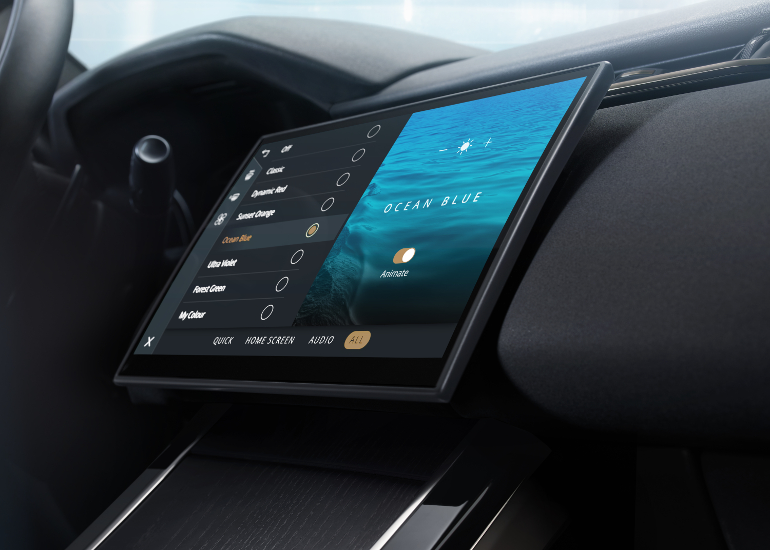 INTERIOR - NEW RANGE ROVER VELAR