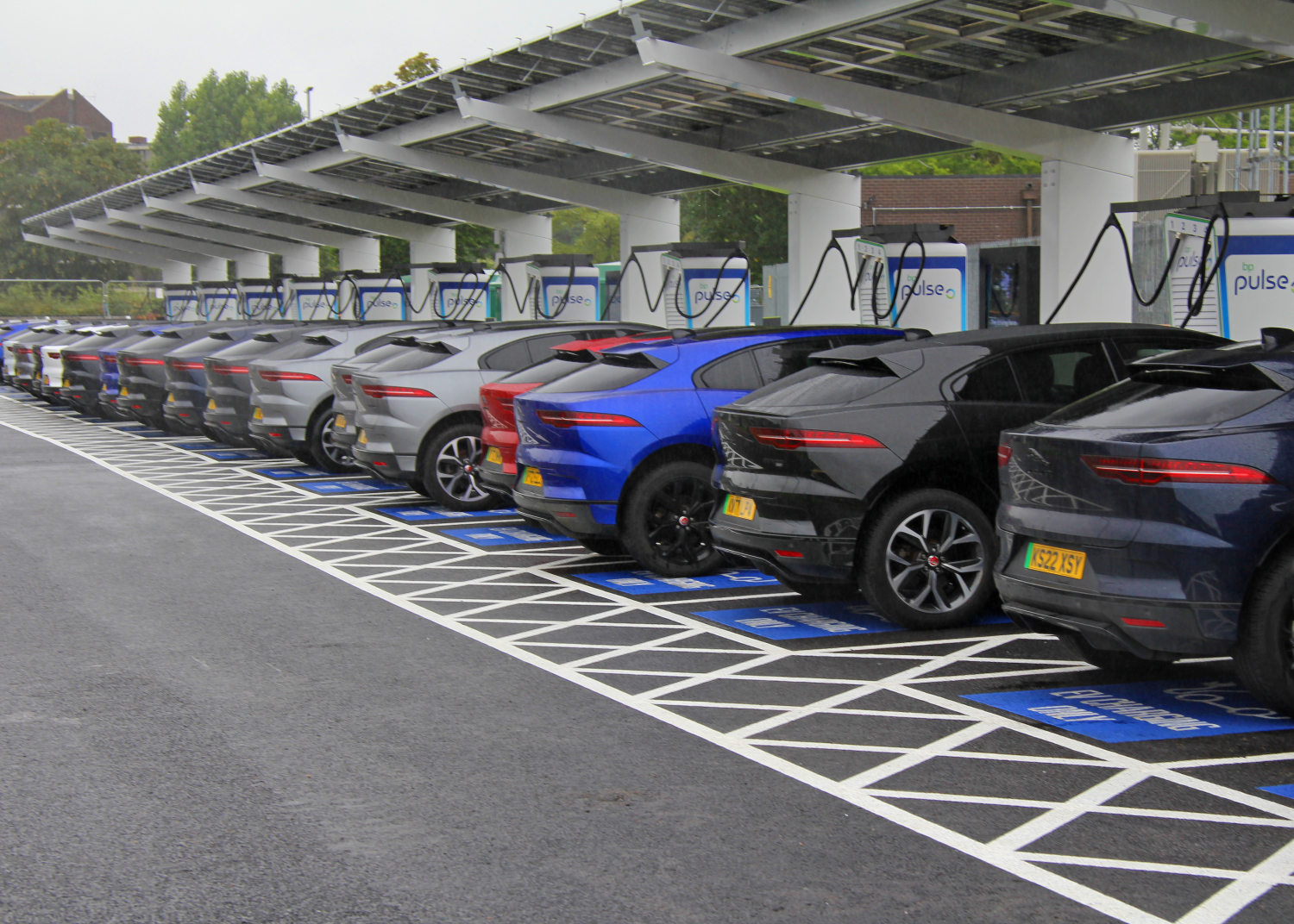 JAGUAR SUPPORTS OPENING OF ONE OF EUROPE’S  LARGEST EV CHARGING HUBS