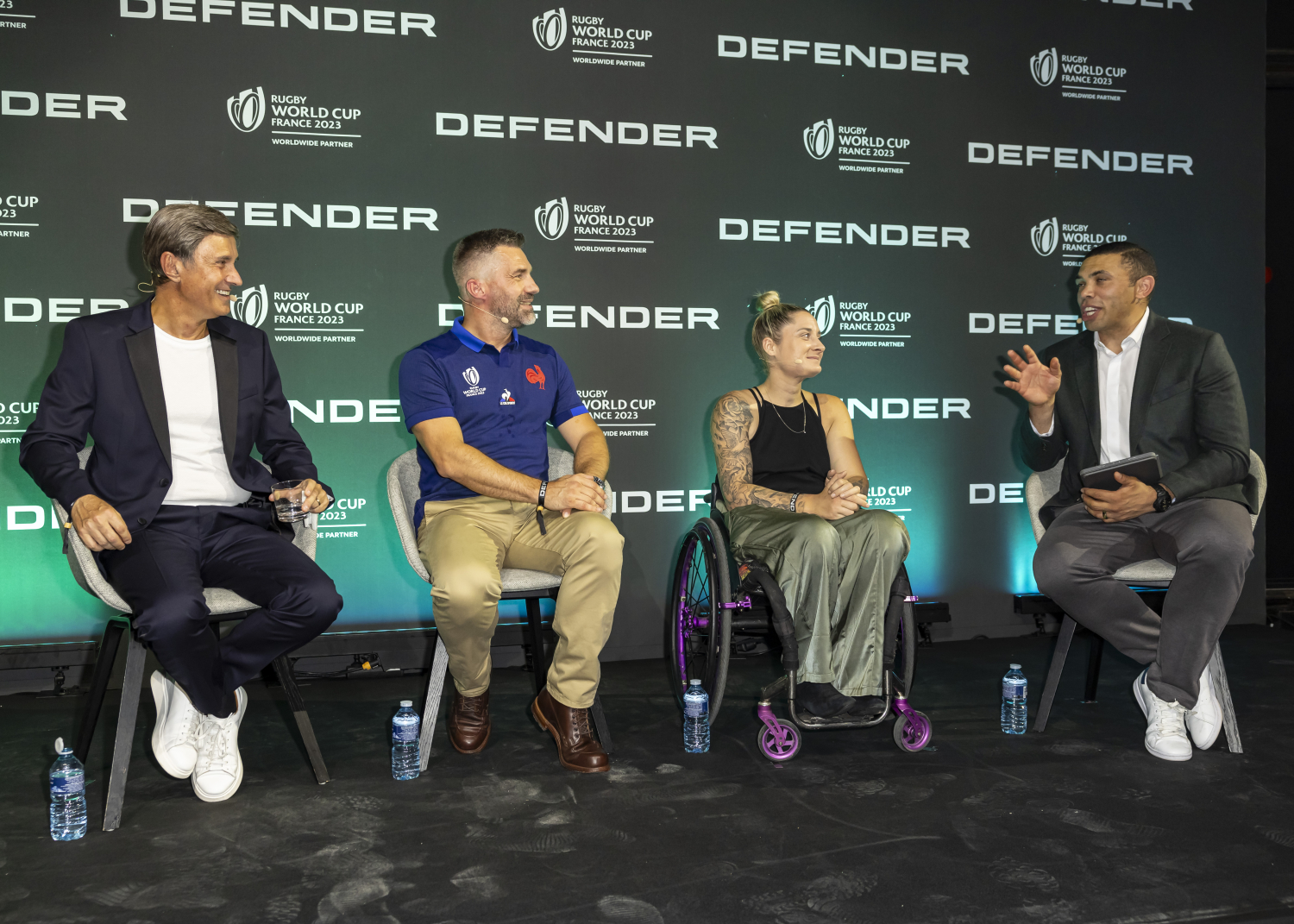 DEFENDER CELEBRATES INSPIRING TRAILBLAZERS TO LAUNCH RUGBY WORLD CUP FRANCE 2023 PARTNERSHIP