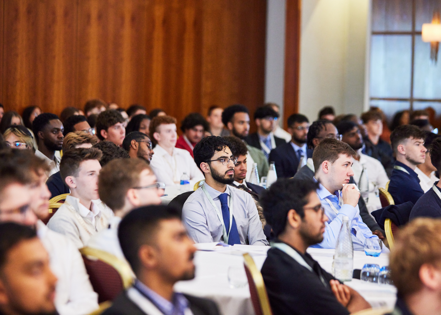 Undergraduates at JLR Induction Event