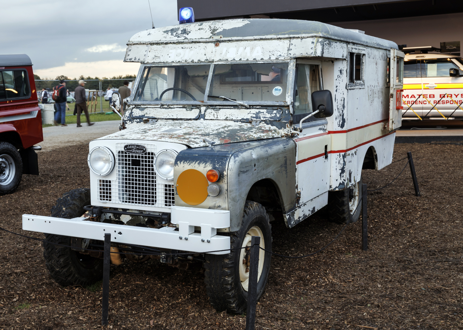 Restoration of a classic Series IIA Red Cross ambulance debuts at Goodwood Revival