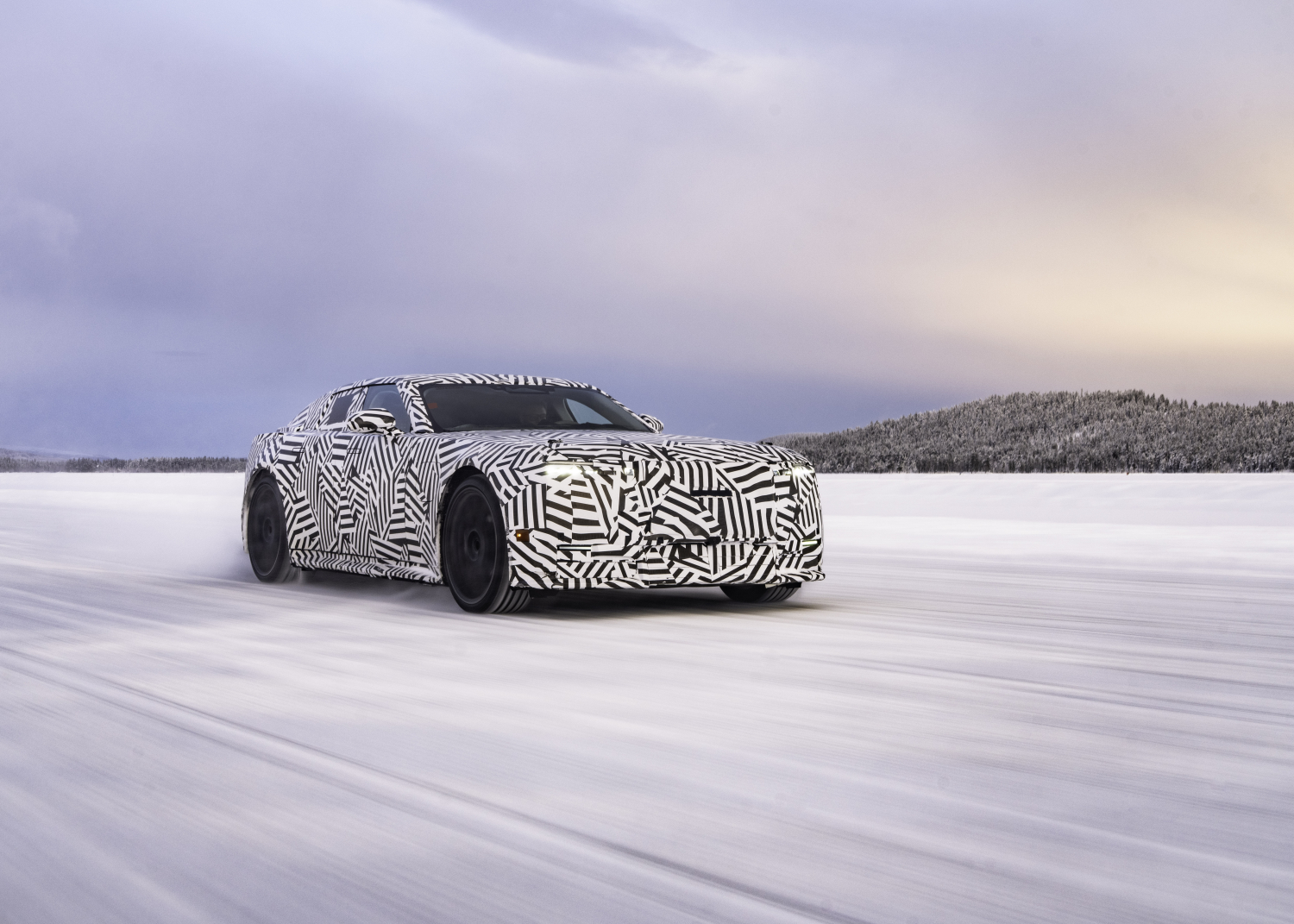 Jaguar GT Prototype Winter Testing