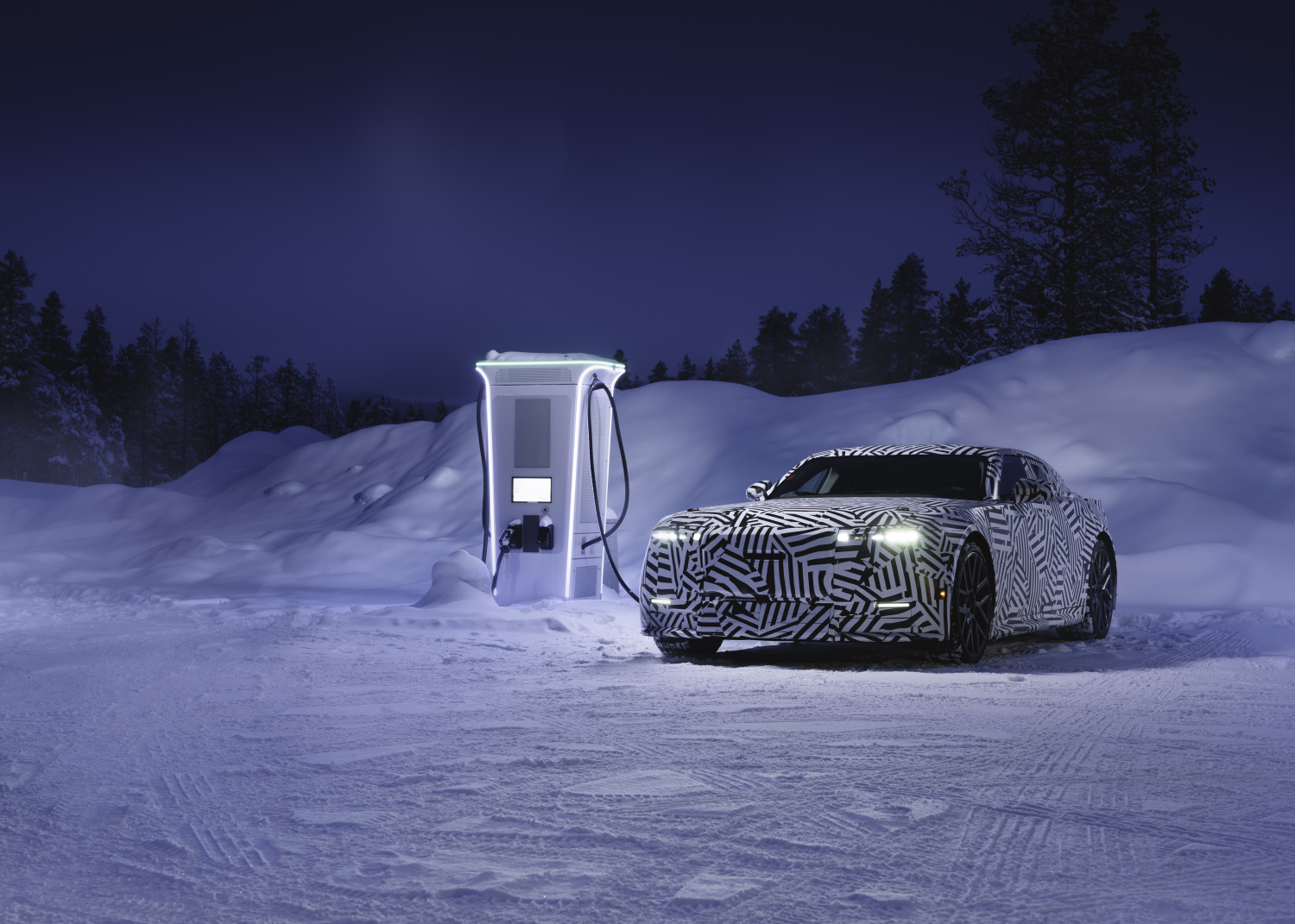 Jaguar GT Winter Testing