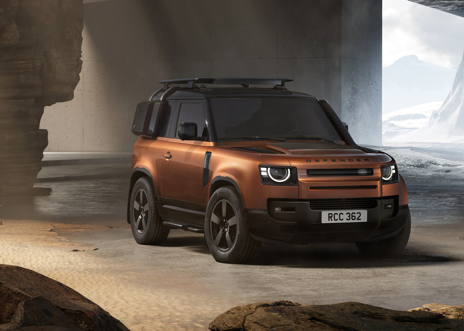 DEFENDER 110 - NAMIB ORANGE