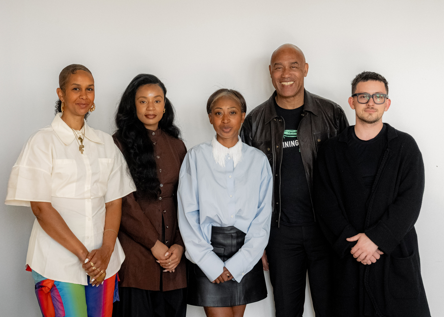  V1_L-R Lakwena Maciver, Tolu Coker, Charlene Prempeh, Dr Gus Casely-Hayford, Jobe Burns