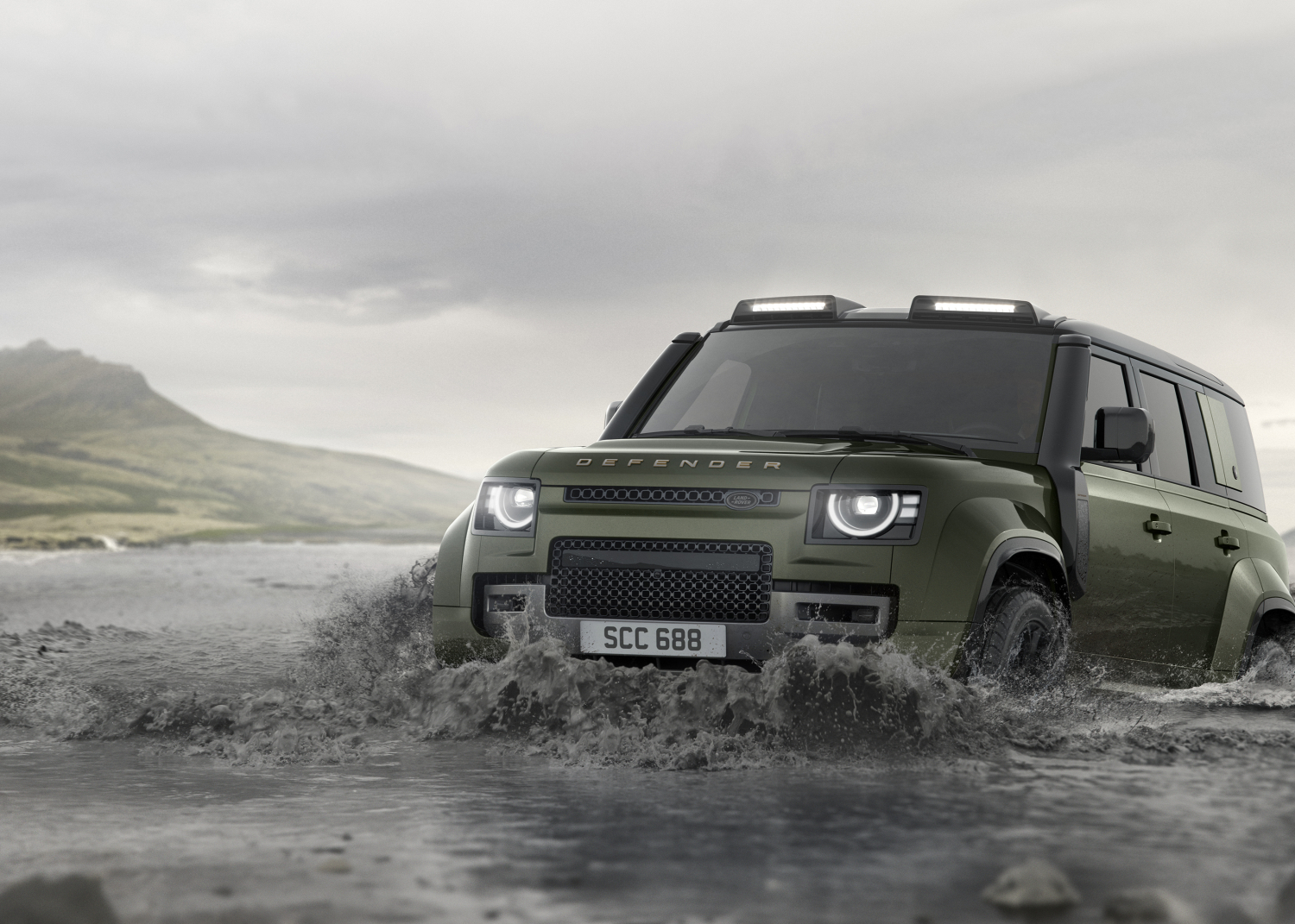 DEFENDER OCTA - WOOLSTONE GREEN