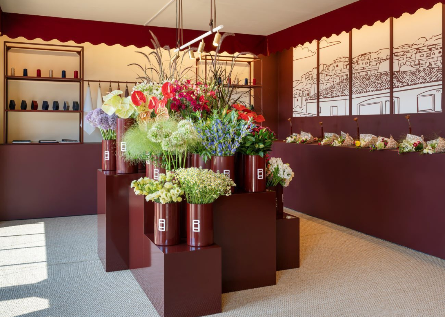 Installation florale