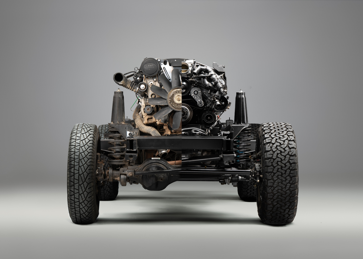  Defender Classic Works V8 - conversion