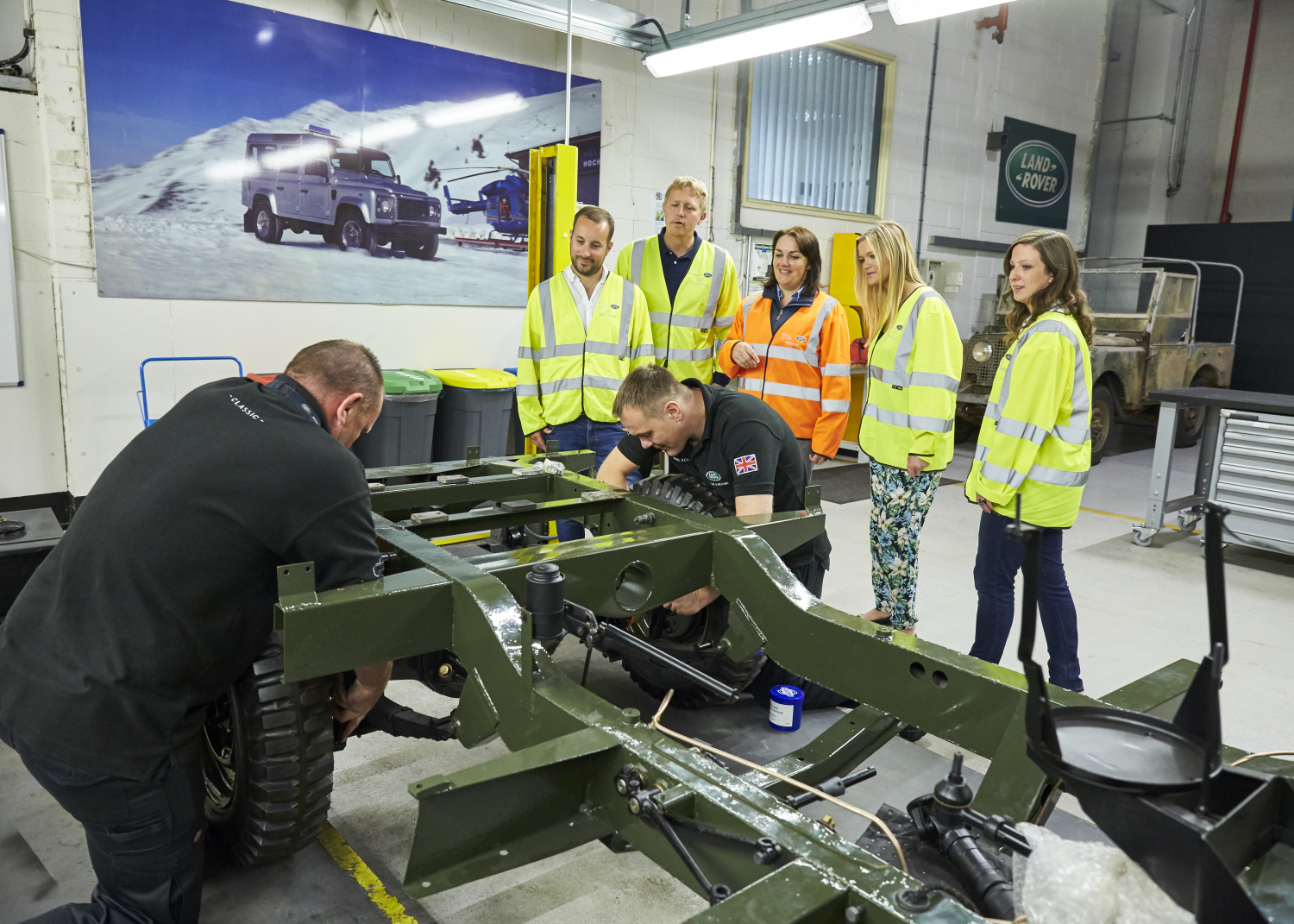 Land Rover Classic opens doors to new Reborn Tour and Driving Experience