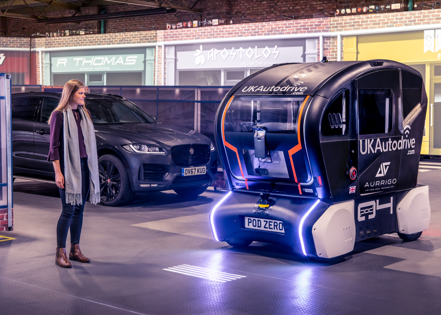 Projection Pod Jaguar Land Rover