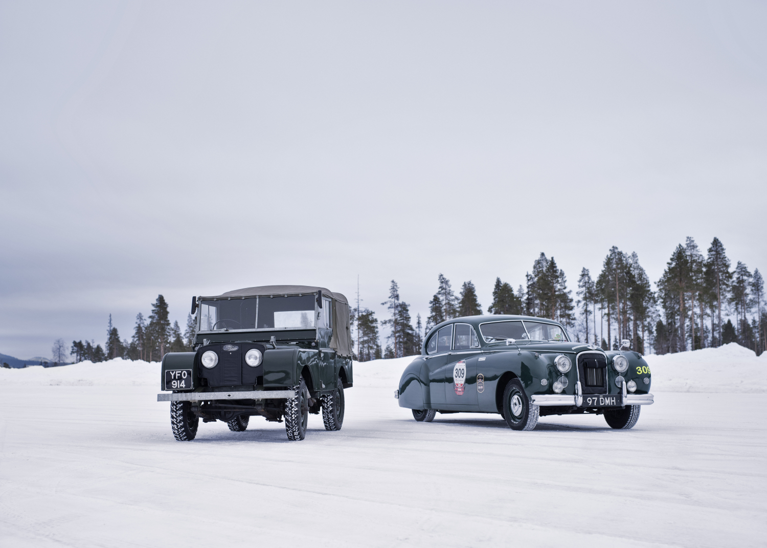JAGUAR LAND ROVER CLASSIC ICE DRIVE – ARJEPLOG