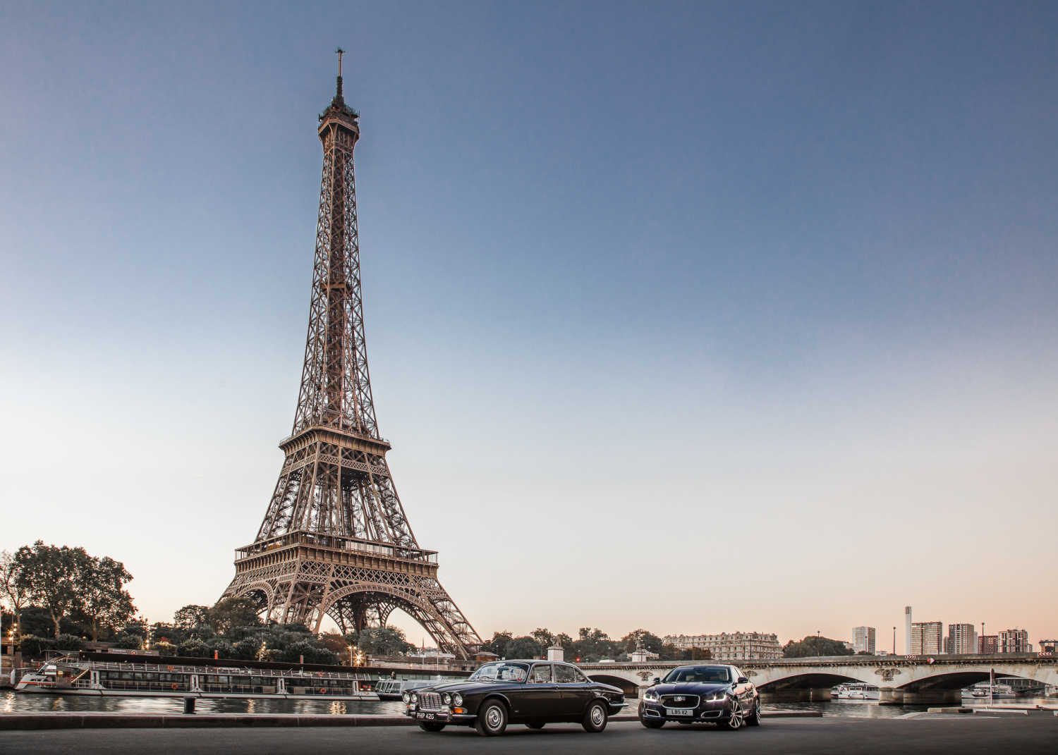 Jaguar XJ Series 1 and XJ50 in Paris