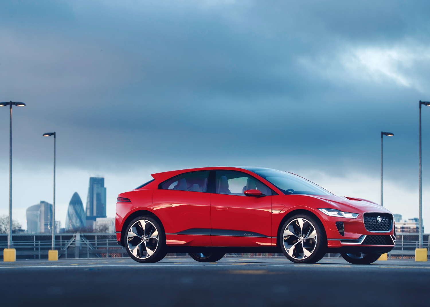 THE JAGUAR I-PACE CONCEPT - PHOTON RED