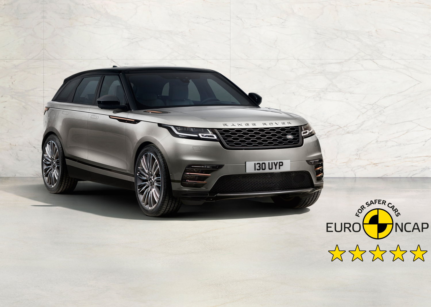 FIVE-STAR EURO NCAP SAFETY RATING FOR RANGE ROVER VELAR