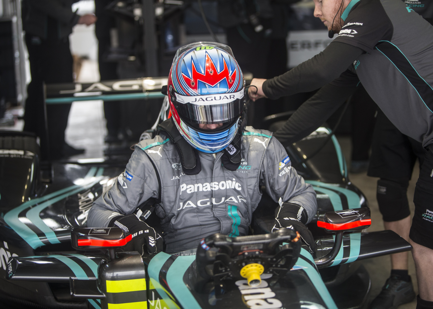 Paul Di Resta tests for Panasonic Jaguar Racing